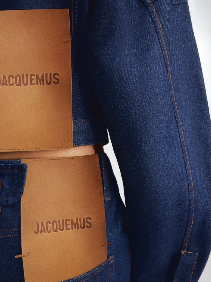 JACQUEMUS Women's Chestnut Jersey Grey