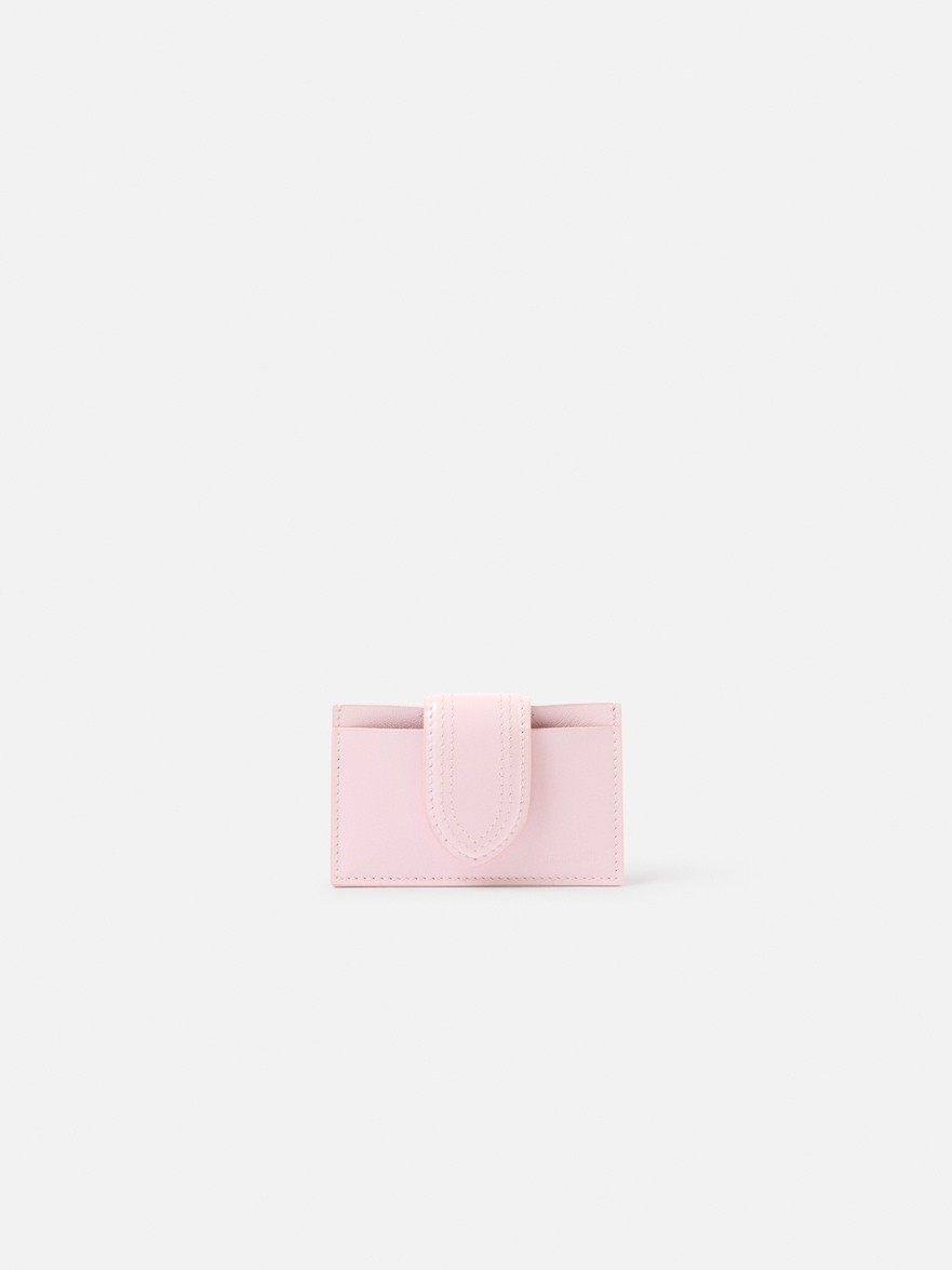 Jacquemus The Bambino Cardholder In Pink