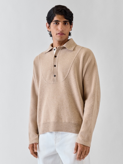 The Pallone vareuse-style knit
