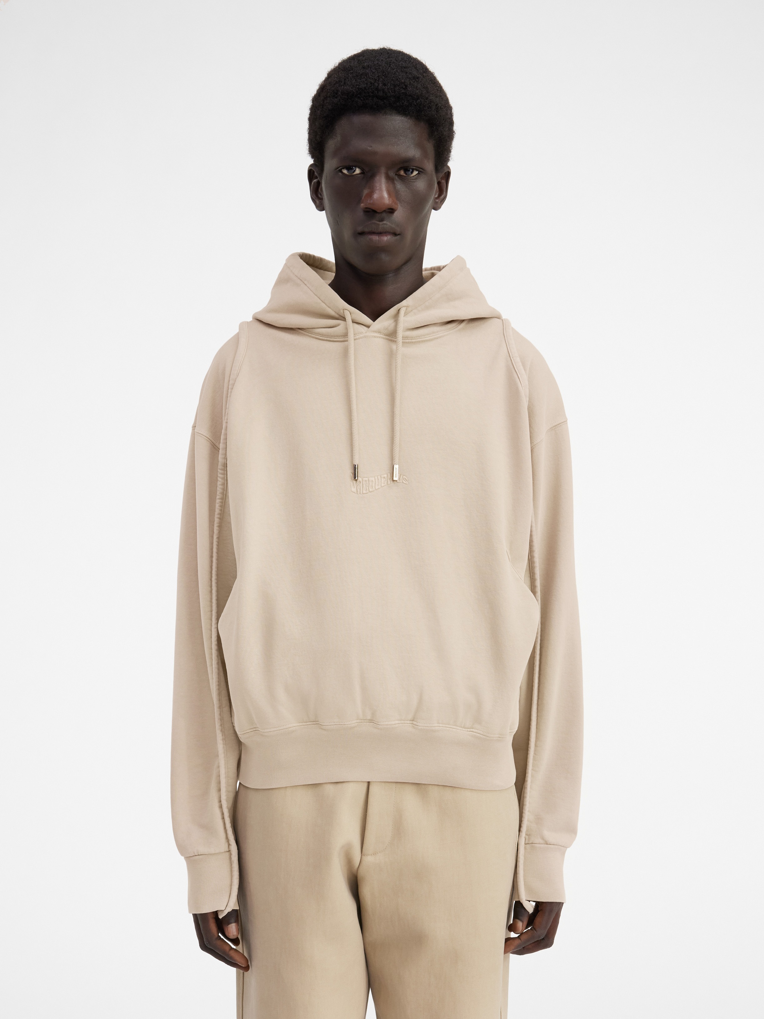 JACQUEMUS - Man - Beige - Sweatshirt main image 1