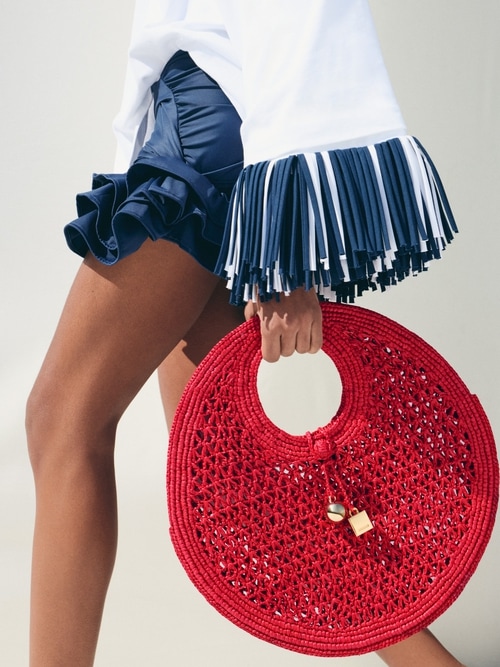 The Spiaggia small round bag