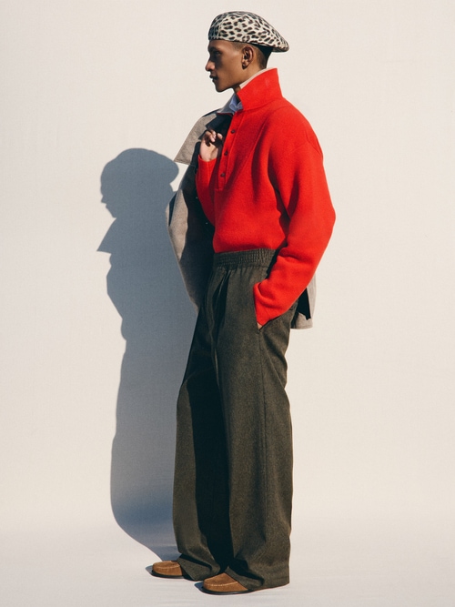 The Pallone vareuse-style knit