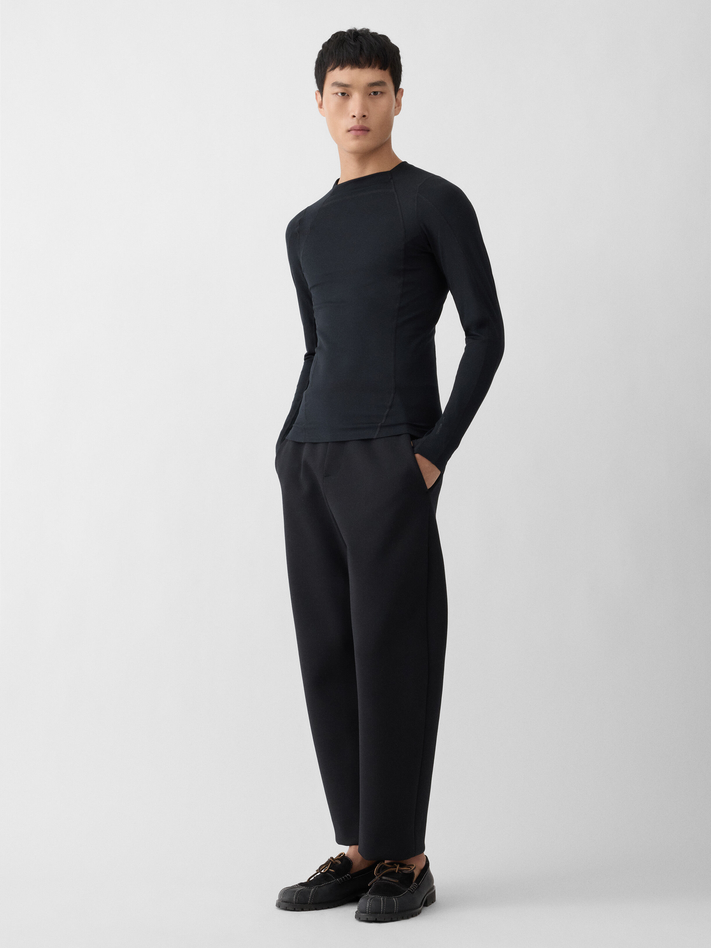 NIKE × JACQUEMUS / ニット・セーター(薄手)/L/ポリエステル/CRM/DN3221-219 The mock-neck top Jacquemus + Nike by JACQUEMUS | Official website