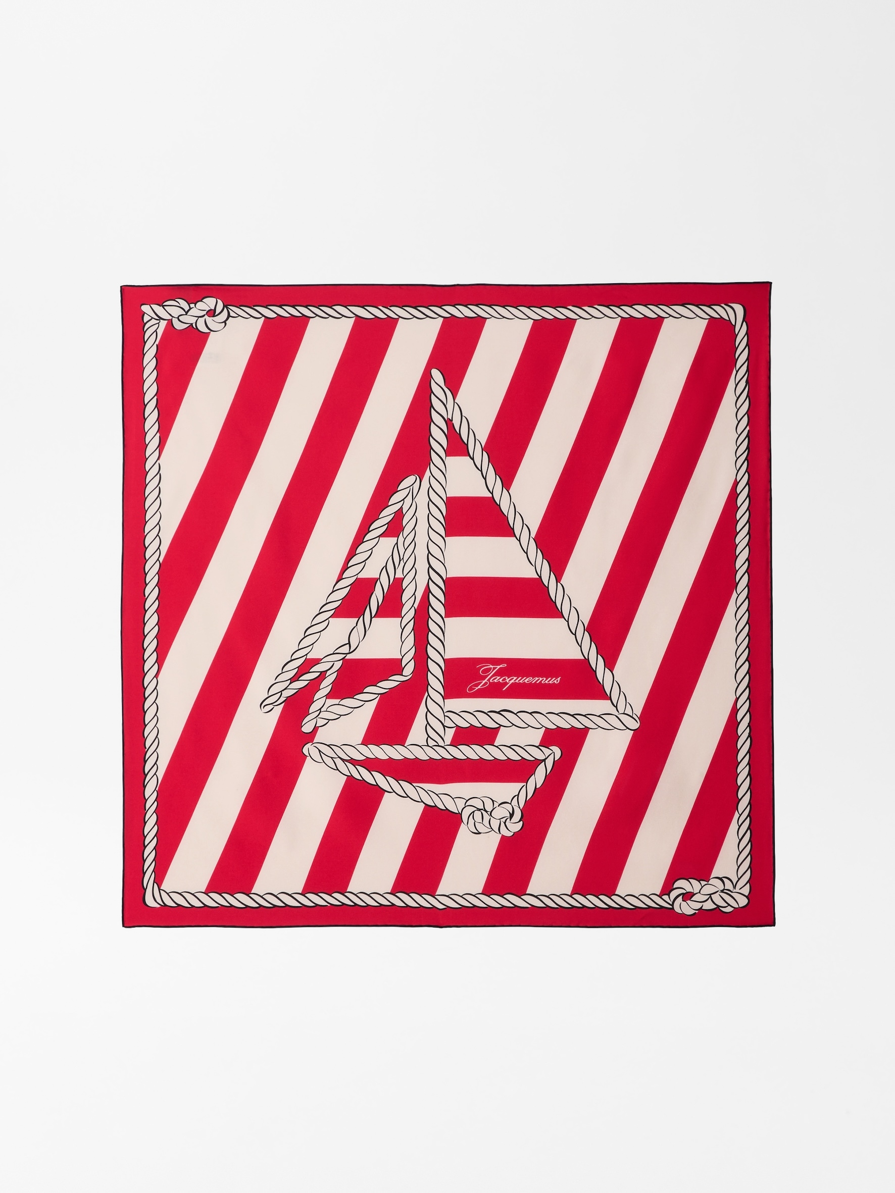 LE FOULARD BATEAU CORDE