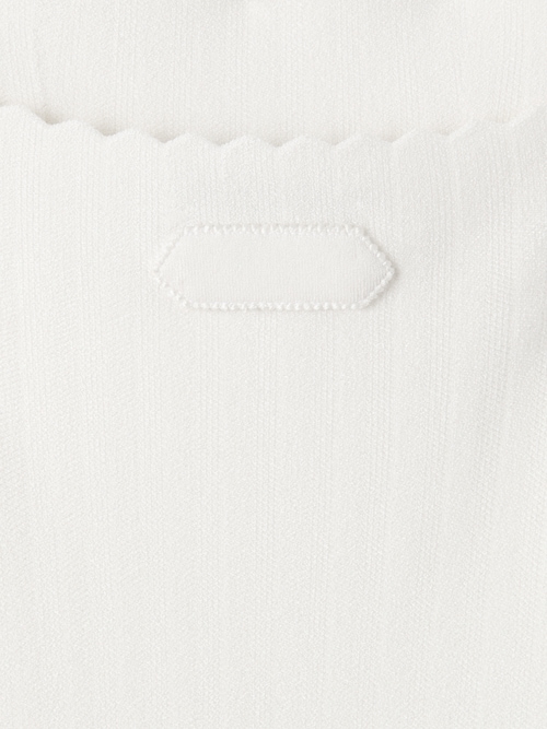 La robe maille Tablier