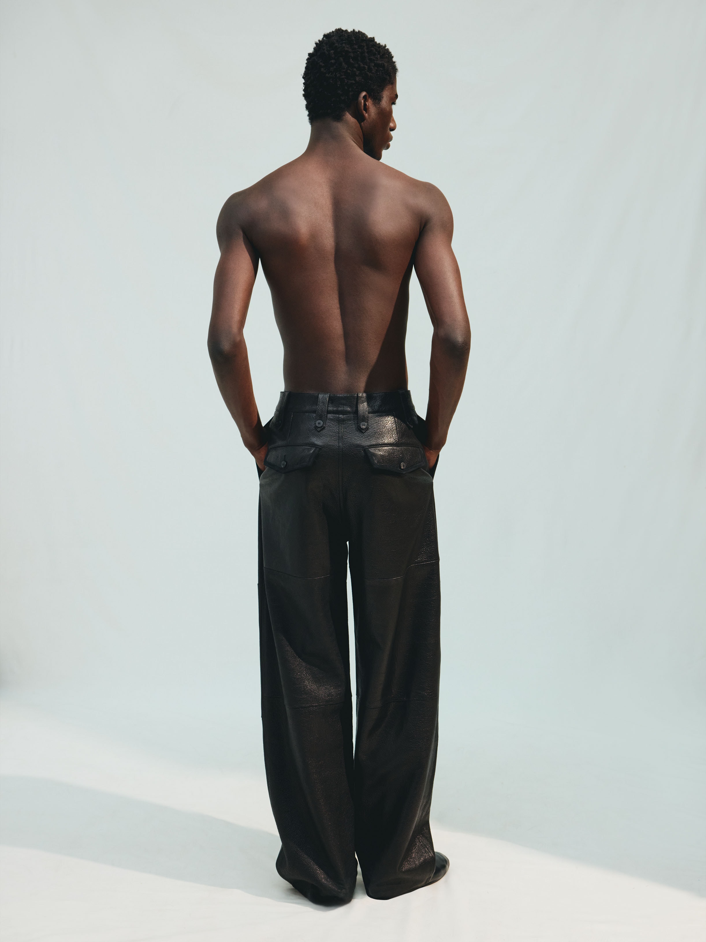 LE PANTALON TINTORE CUIR
