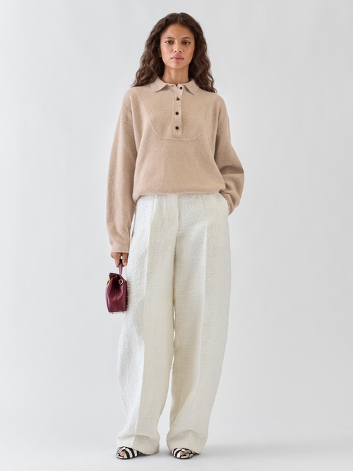 The Pallone vareuse-style knit