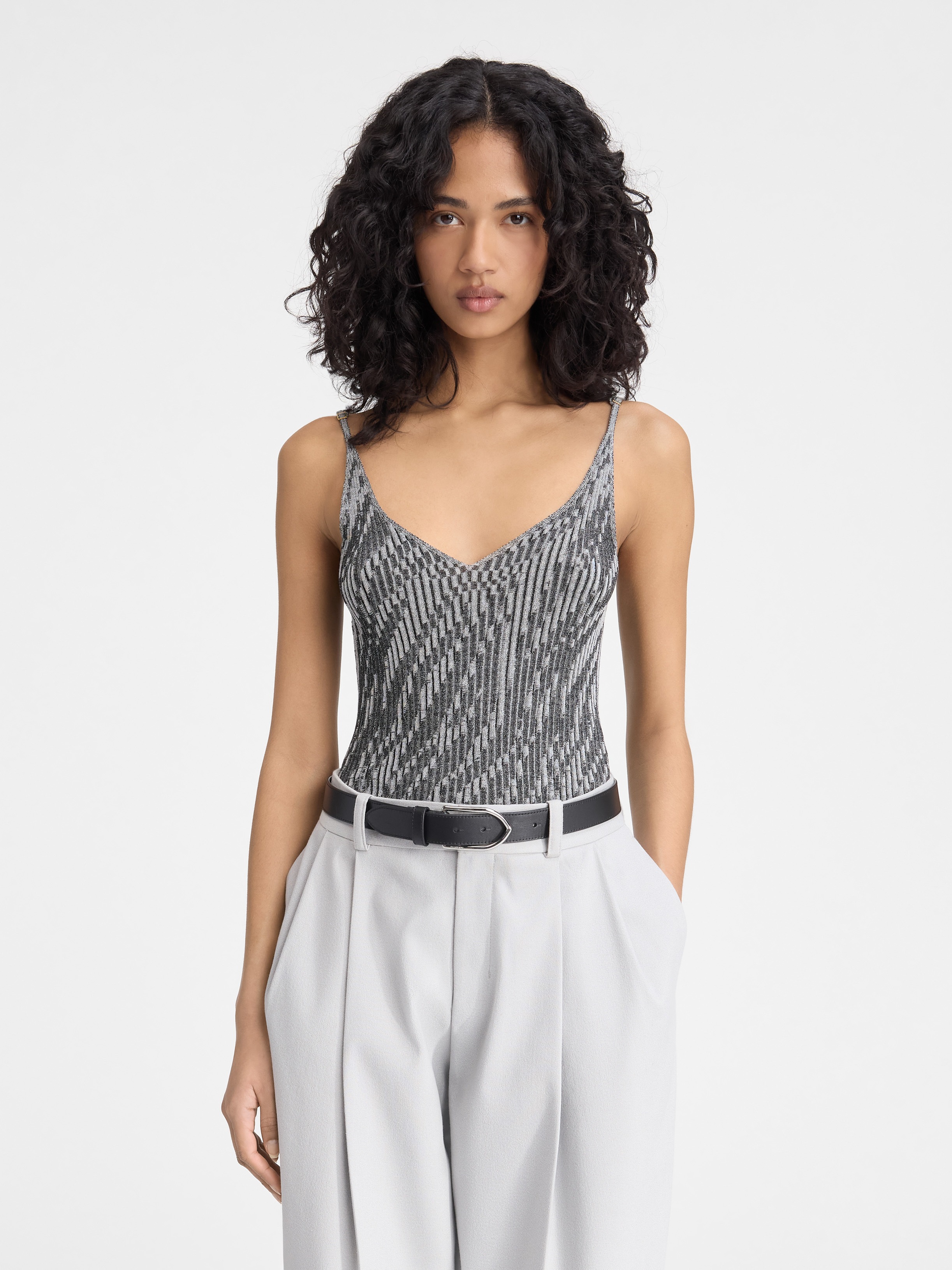 LE DEBARDEUR MAILLE ZEBRA