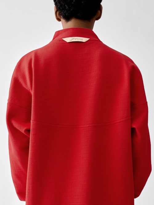The Rond Carr&eacute; zipped rollneck sweatshirt