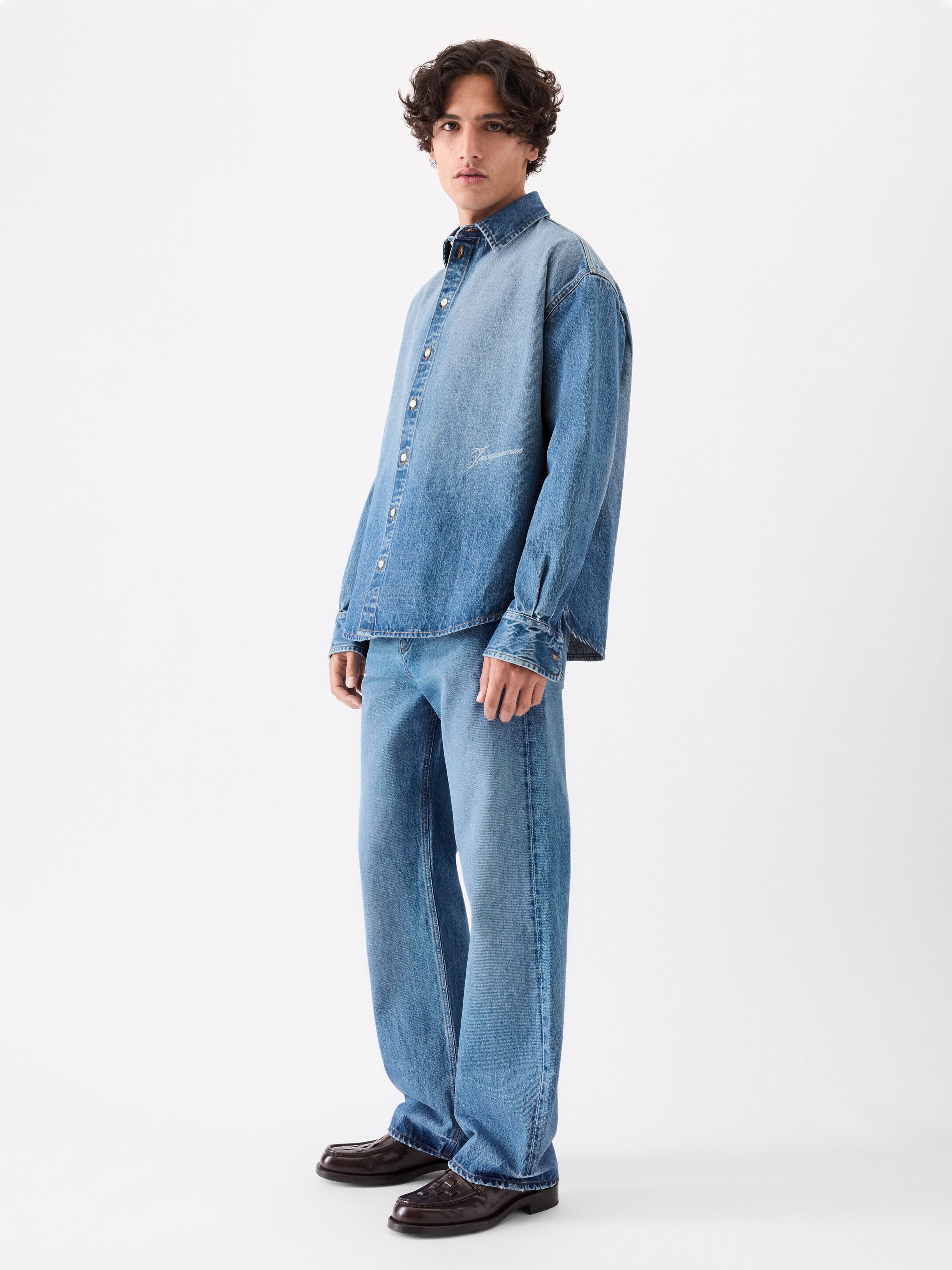 La chemise de-Nîmes Simon | JACQUEMUS | Site officiel