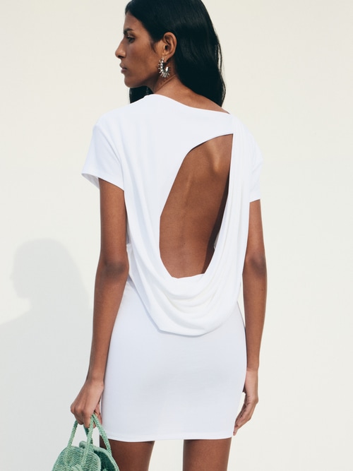 El vestido de manga corta Mistral