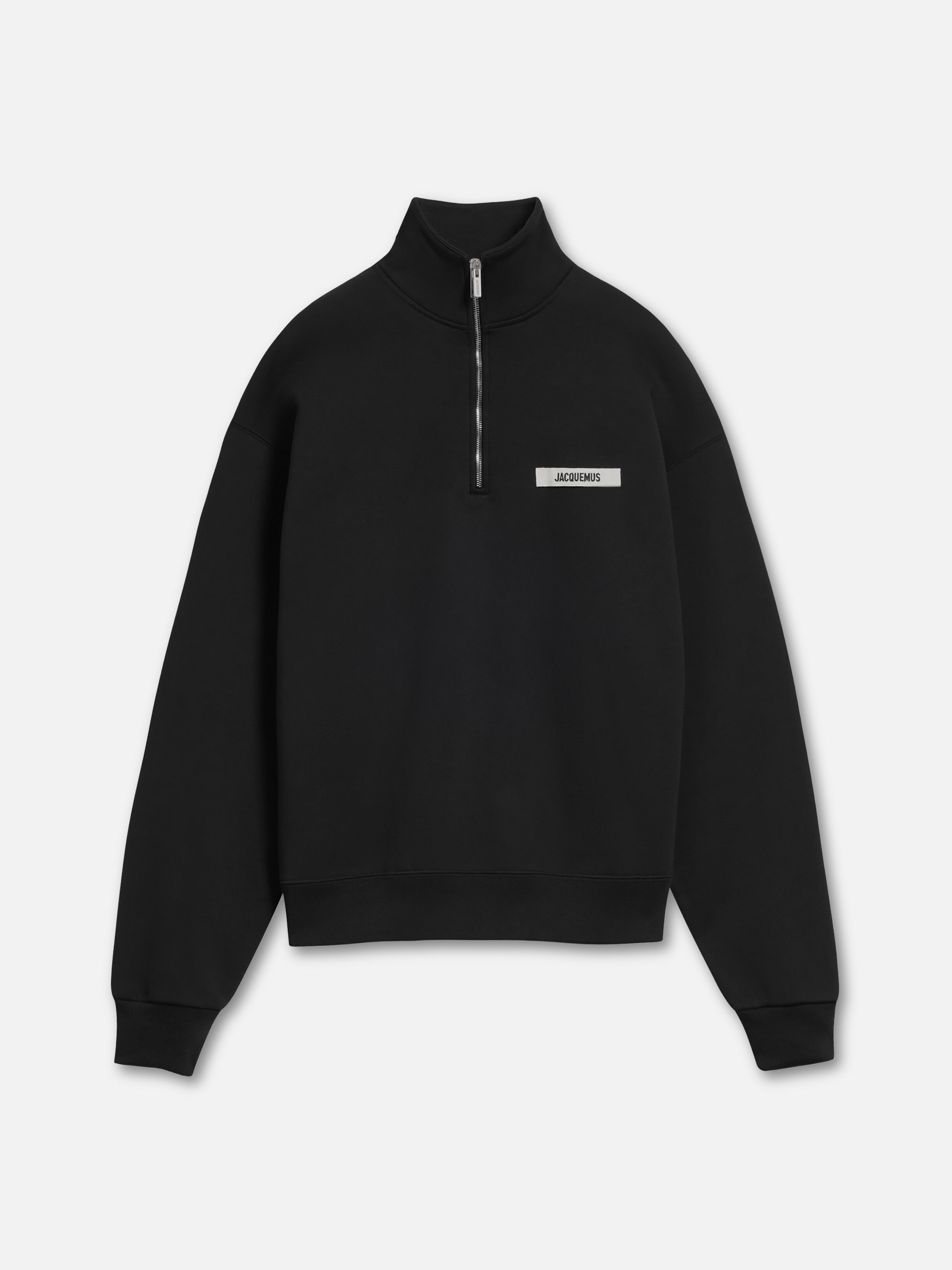 The Gros Grain zipped-rollneck sweatshirt by JACQUEMUS | Official