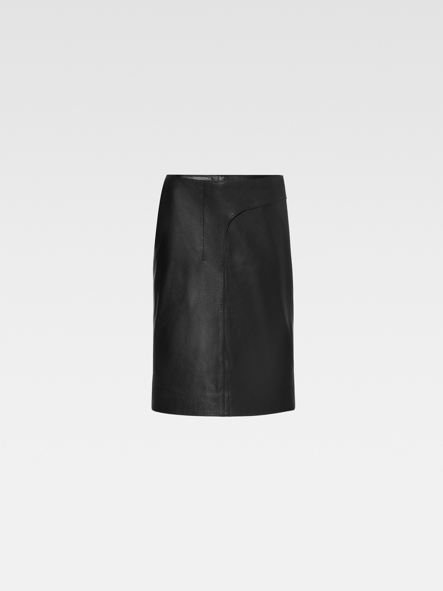 LA JUPE OBRA CUIR