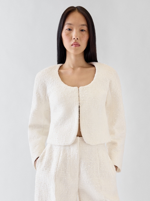 Die kurze Cardigan Jacke