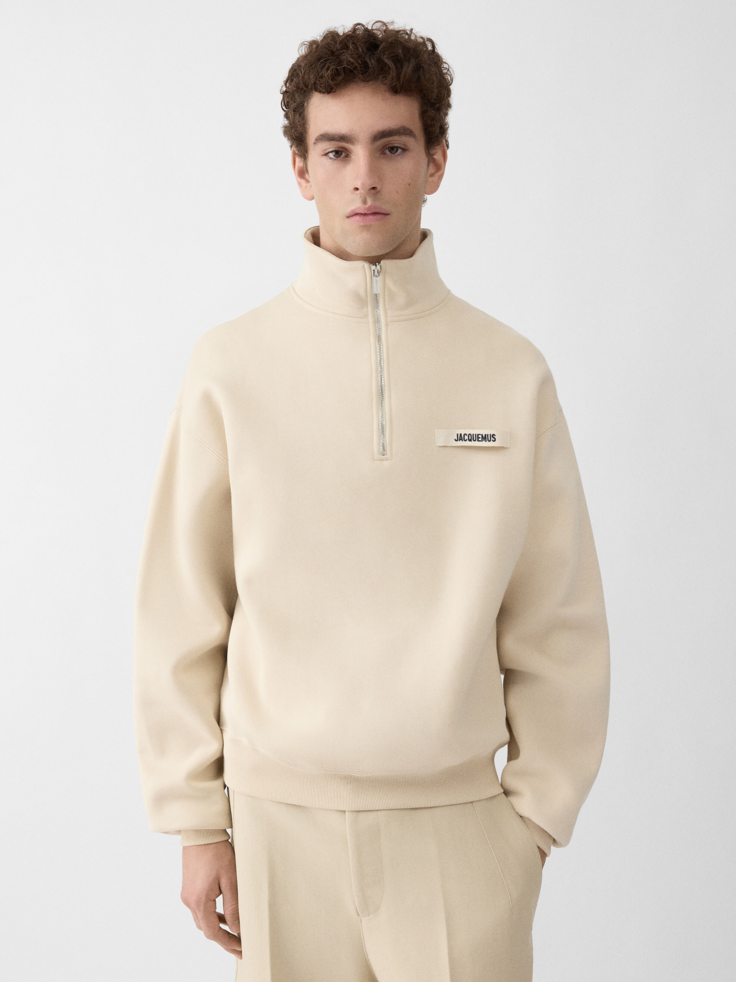The Gros Grain zipped-rollneck sweatshirt by JACQUEMUS | Official