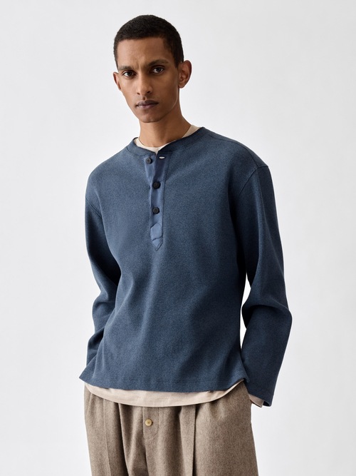 The Tricot long-sleeve henley