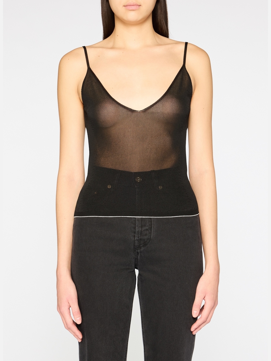 Jacquemus The Spallina Knit In Black