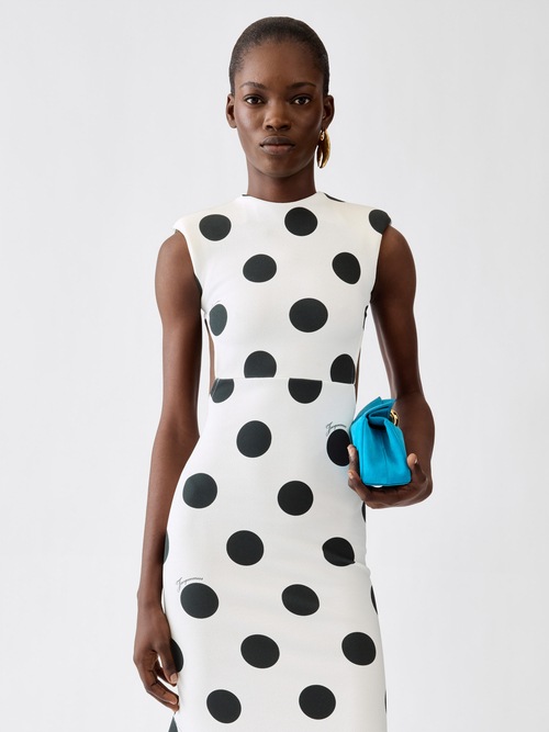 The Palmier dress with dots