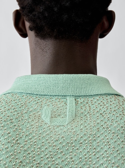 The Miami knit polo shirt