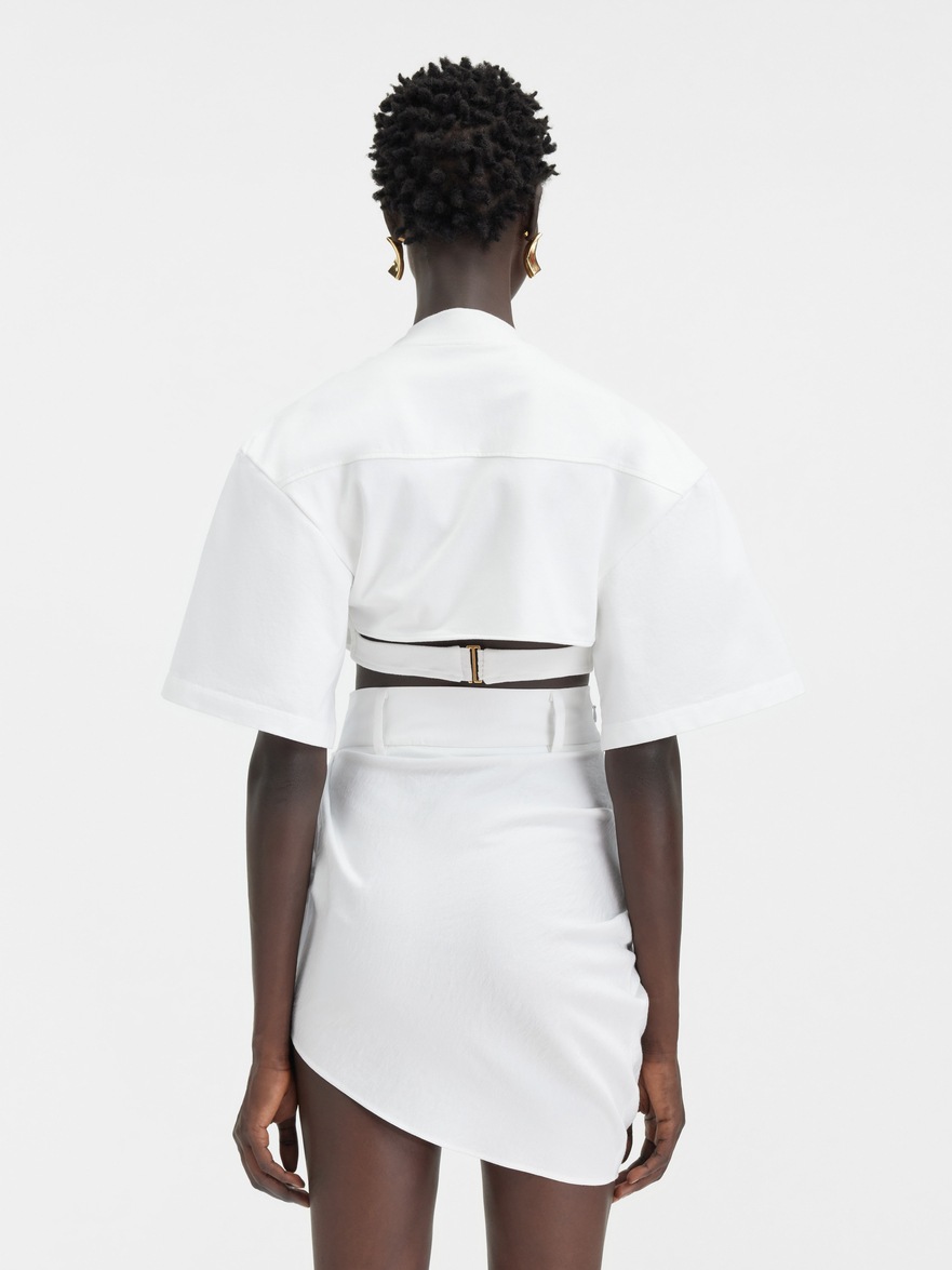 Bahia クロップドTシャツ by JACQUEMUS | Official website
