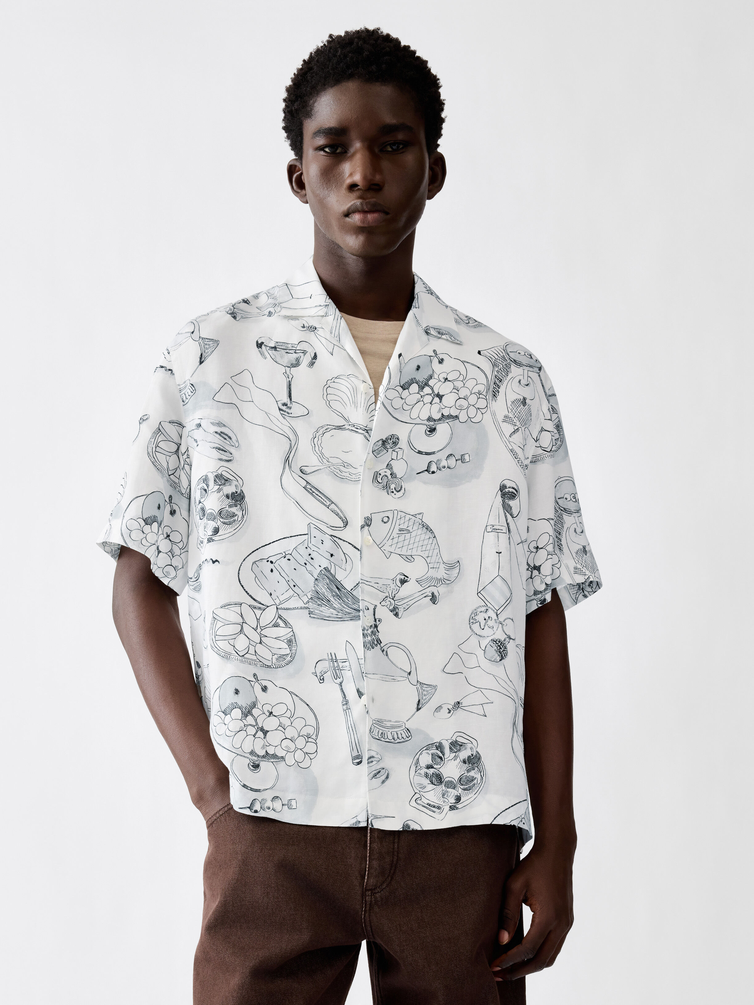 [茄子]JACQUEMUS 26ss ライトシャツジャケット The Cocktail shirt by JACQUEMUS | Official website