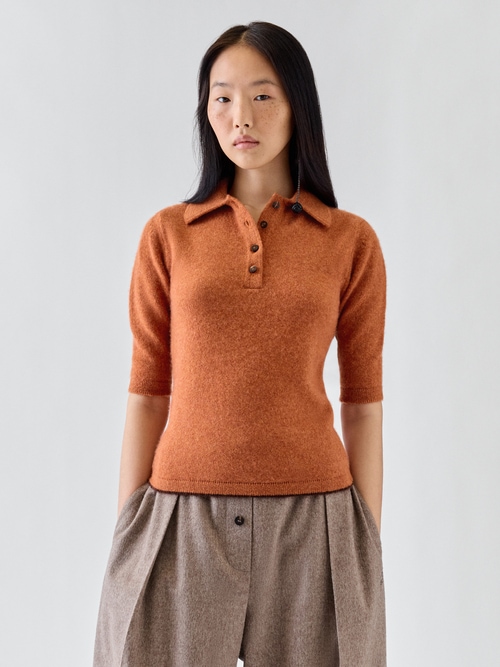 The Cachemire polo shirt