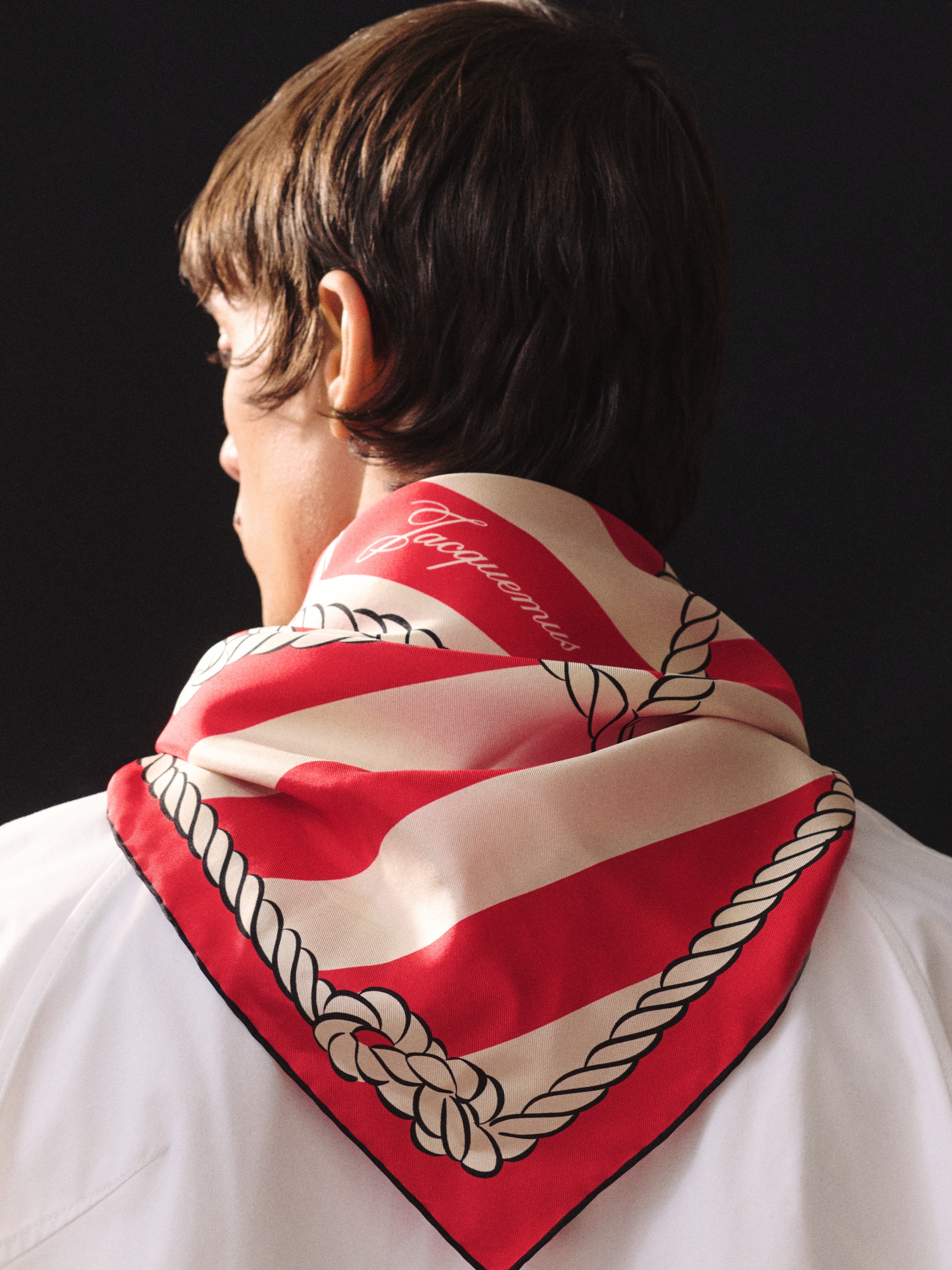 LE FOULARD BATEAU CORDE