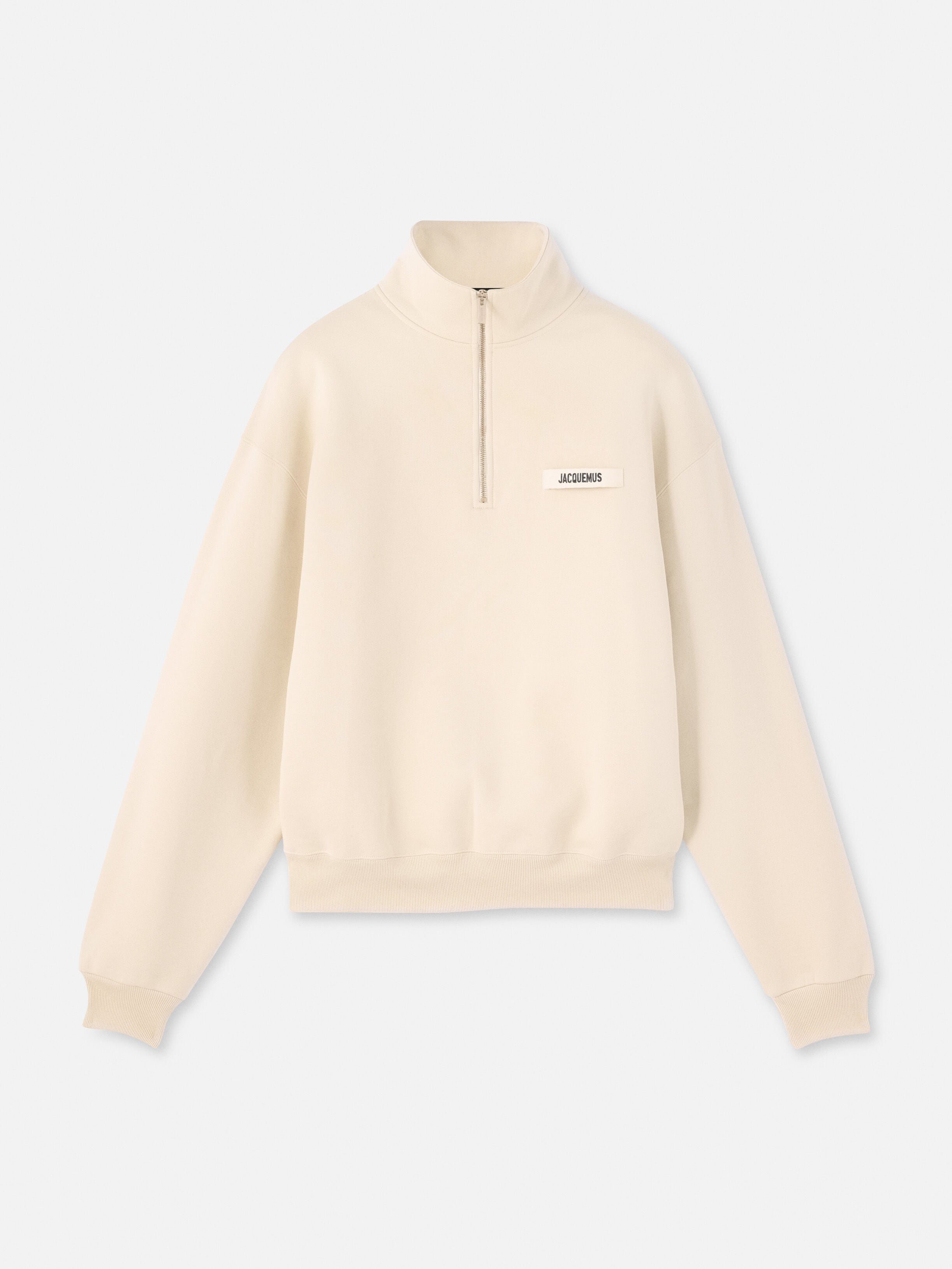 The Gros Grain zipped-rollneck sweatshirt by JACQUEMUS | Official