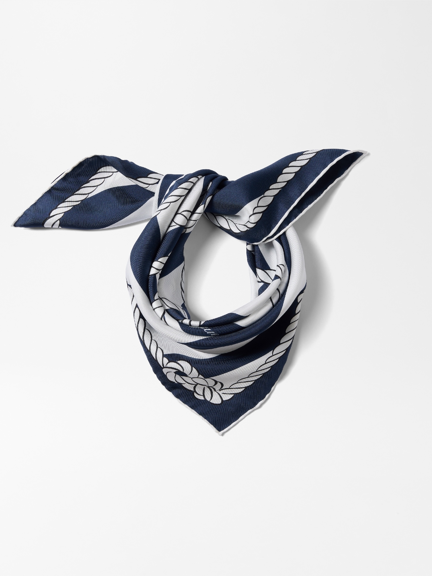 LE FOULARD BATEAU CORDE