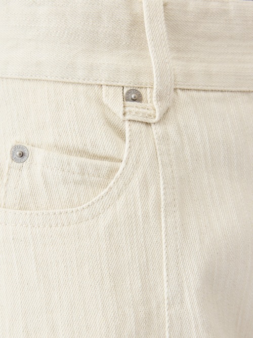 The de-N&icirc;mes large denim shorts