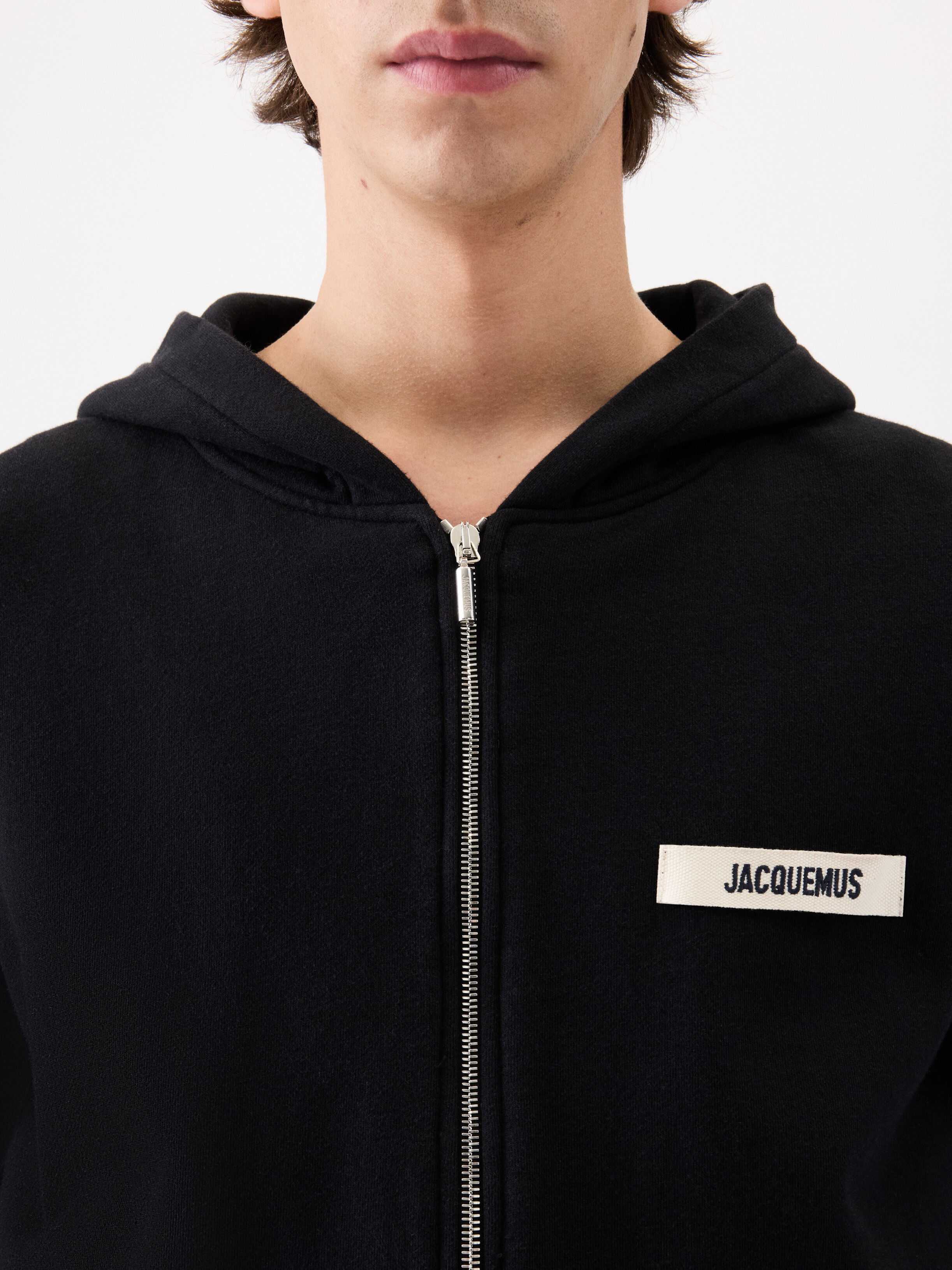 The Gros Grain zipped hoodie by JACQUEMUS | Official website