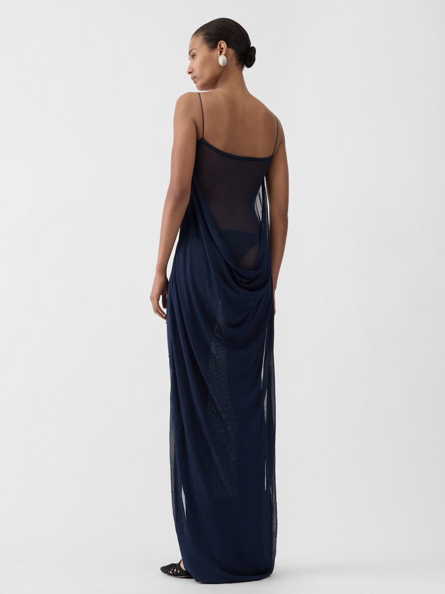 The Plumetis knit dress