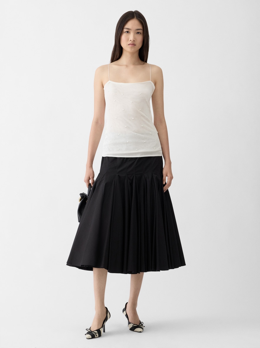 Jacquemus The Plumetis Knit In White