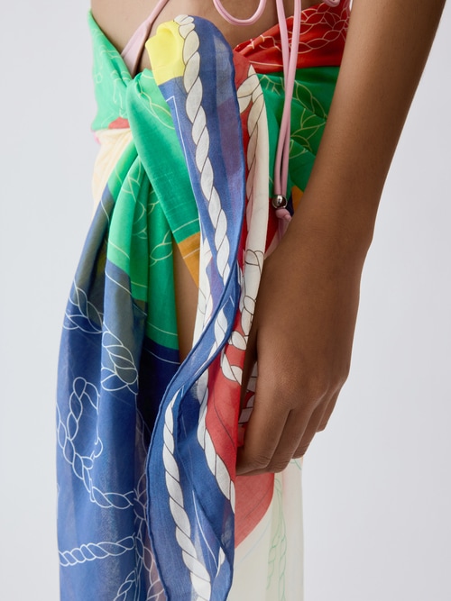 The Hippocampe sarong