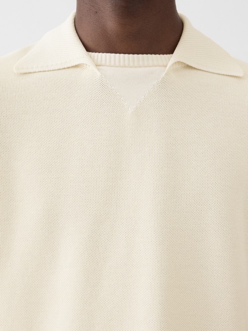 The J knit polo