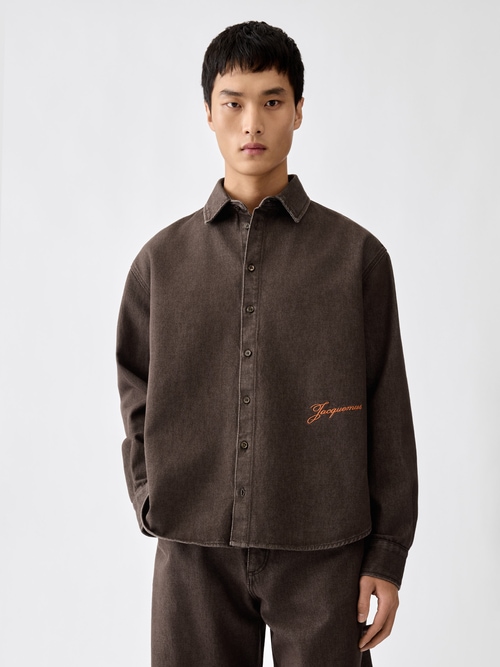 The de-N&icirc;mes Simon denim shirt