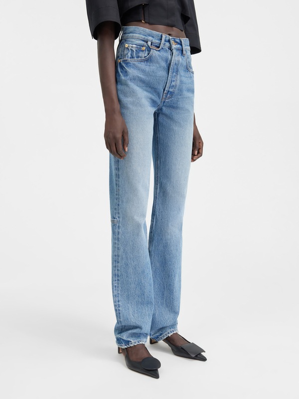 JACQUEMUS Women's LE Shirt Pigmento Blue