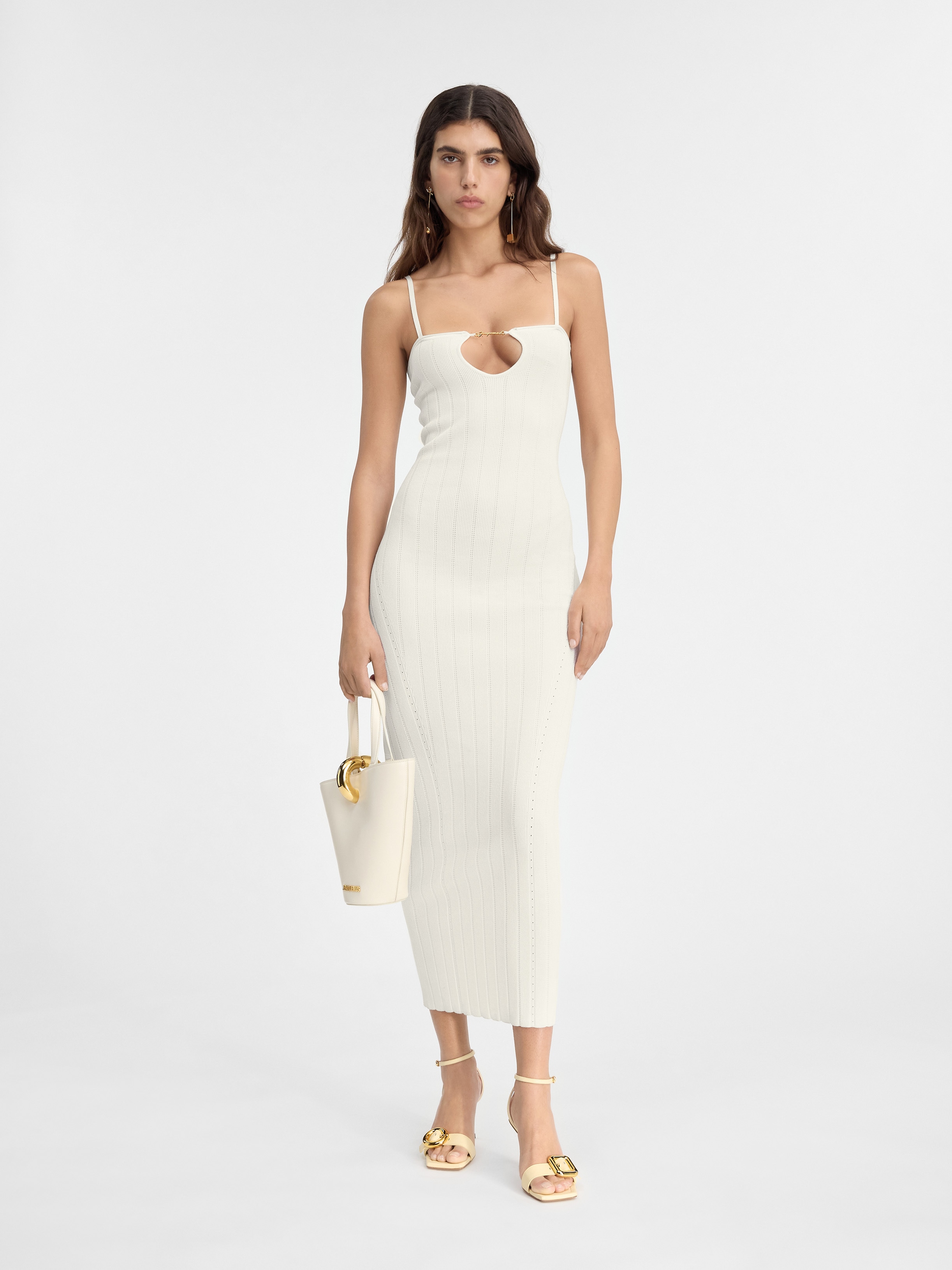 The Sierra dress with straps - | JACQUEMUS Official Website
