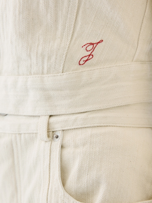 The de-N&icirc;mes Flipper denim top