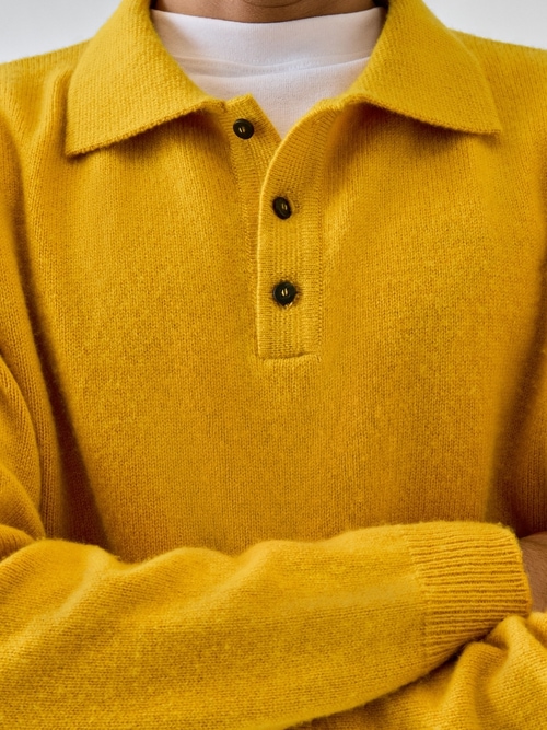 The Cachemire polo shirt