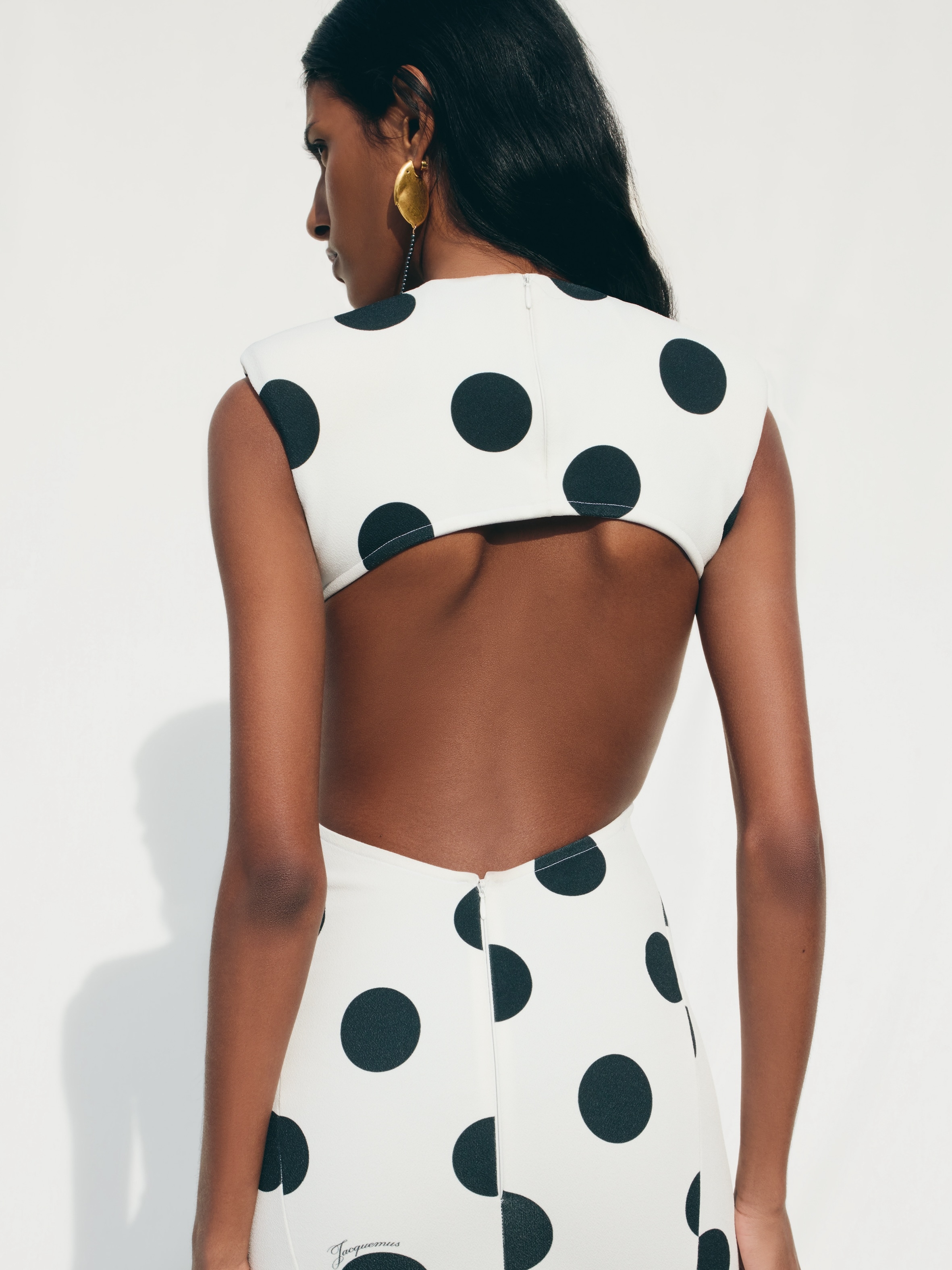 LA ROBE PALMIER POIS