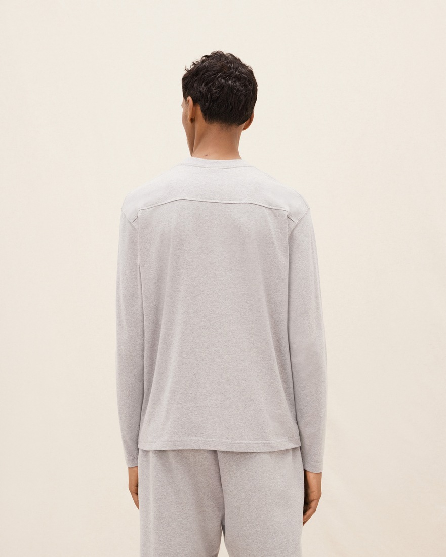 T-shirt Manches Longues Vollebak Gris - Coton Seacell, Taille L, Neuf Sans étiquette Papier