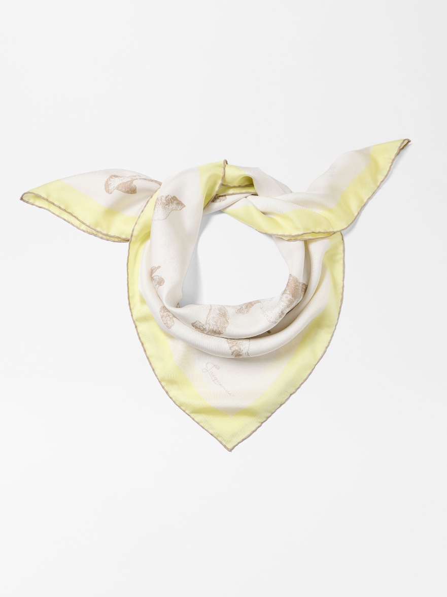 LE GRAND FOULARD CANICHE
