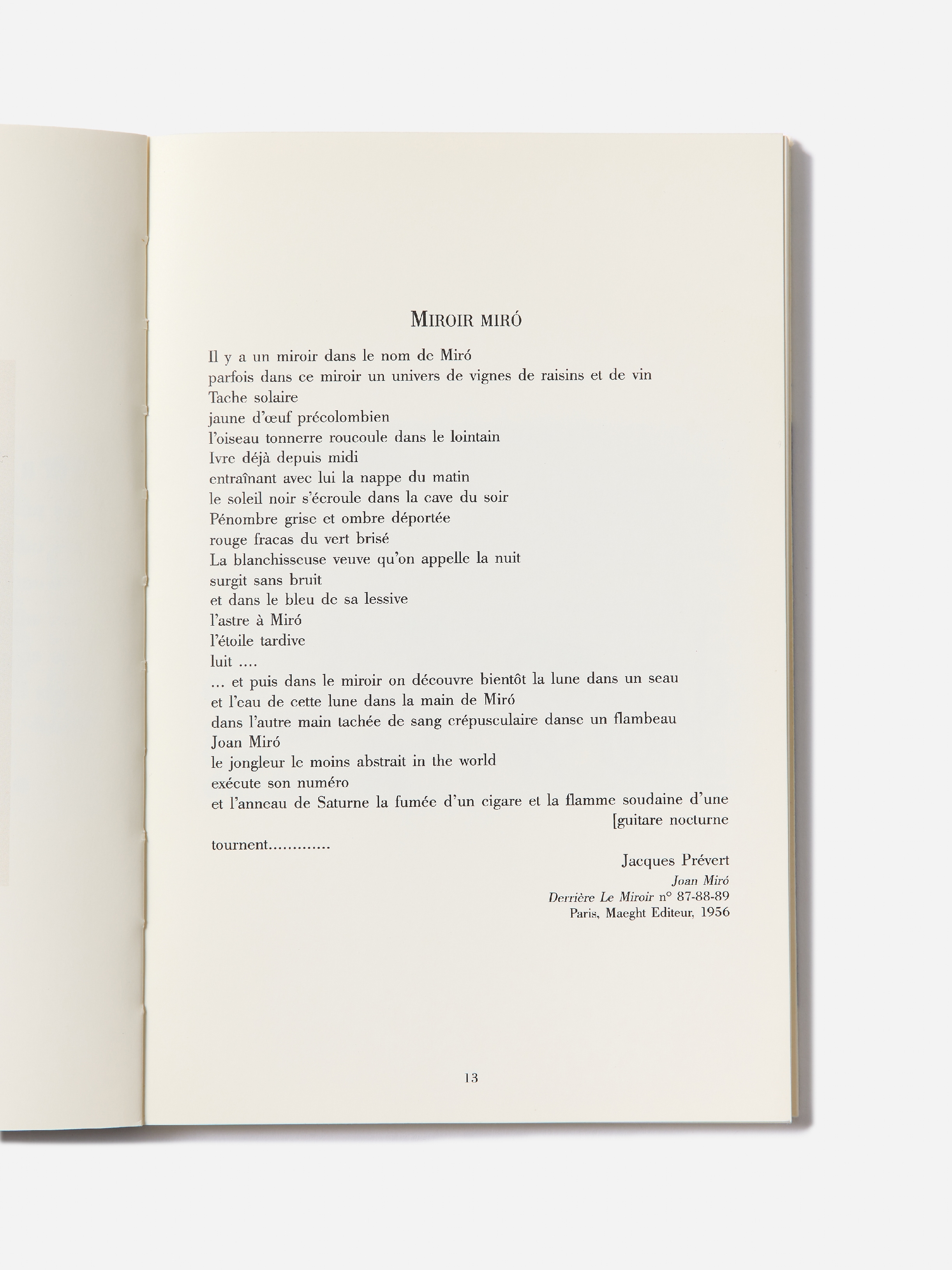 Miro &OElig;uvre grAv&eacute;