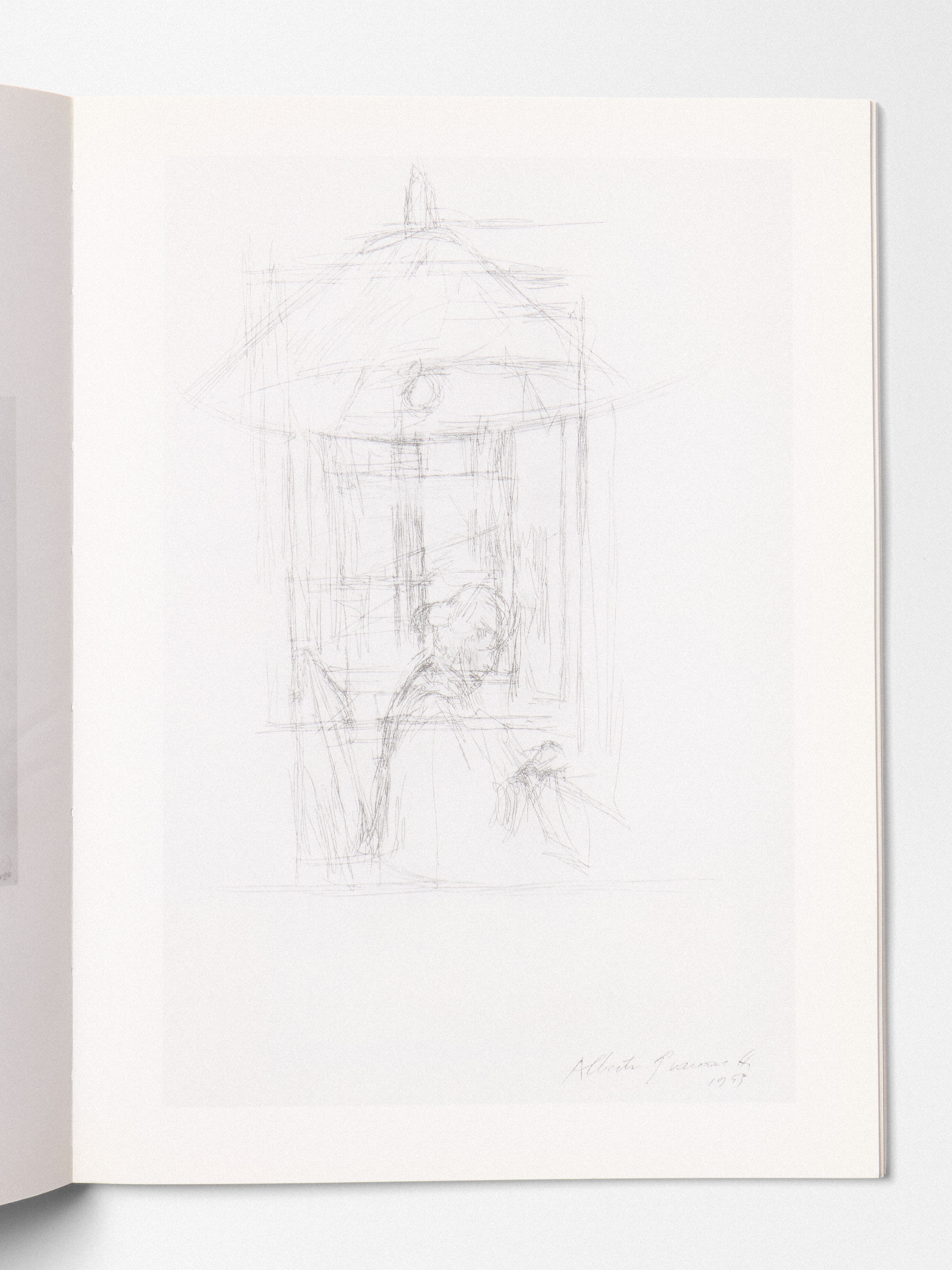 A.GIACOMETTI -DESSIN