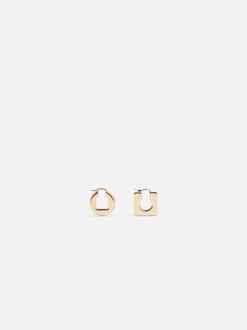 The Rond Carré earrings
