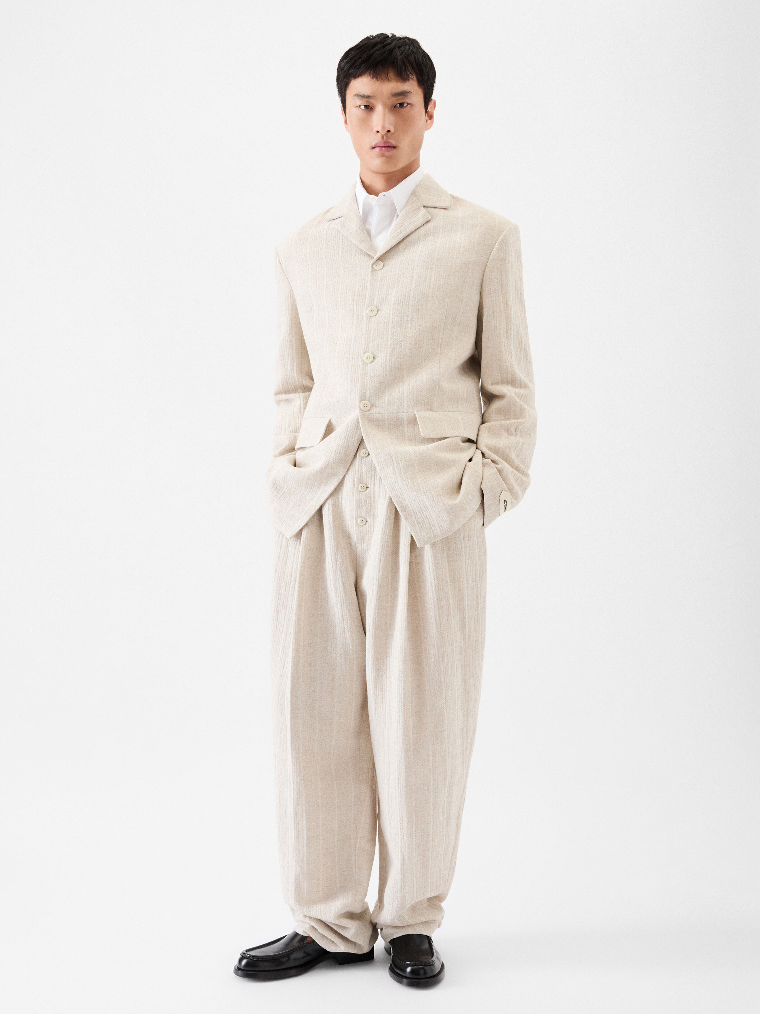 JACQUEMUS ノーカラージャケット JACQUEMUS ノーカラージャケット