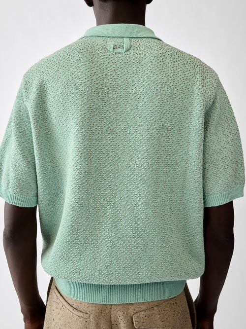 The Miami knit polo shirt