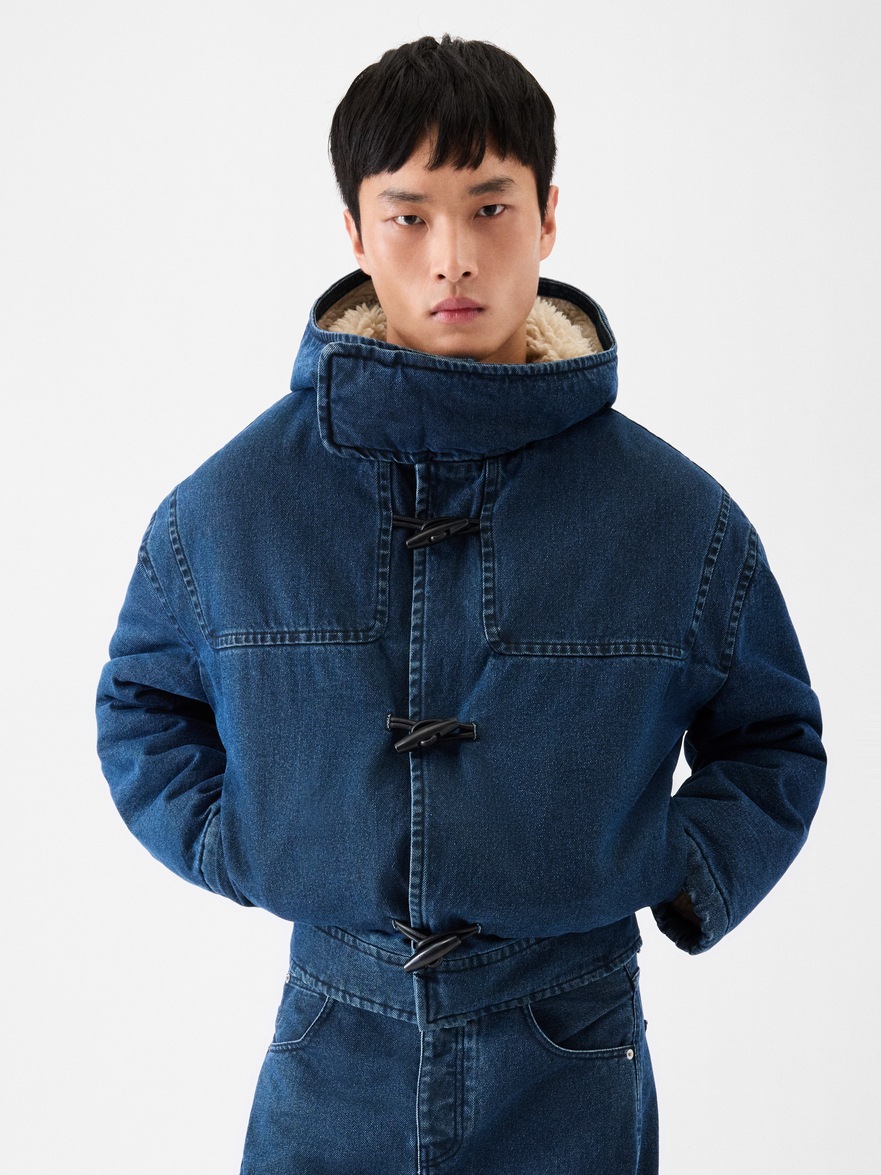 Montgomery in denim de-Nîmes JACQUEMUS Sito ufficiale