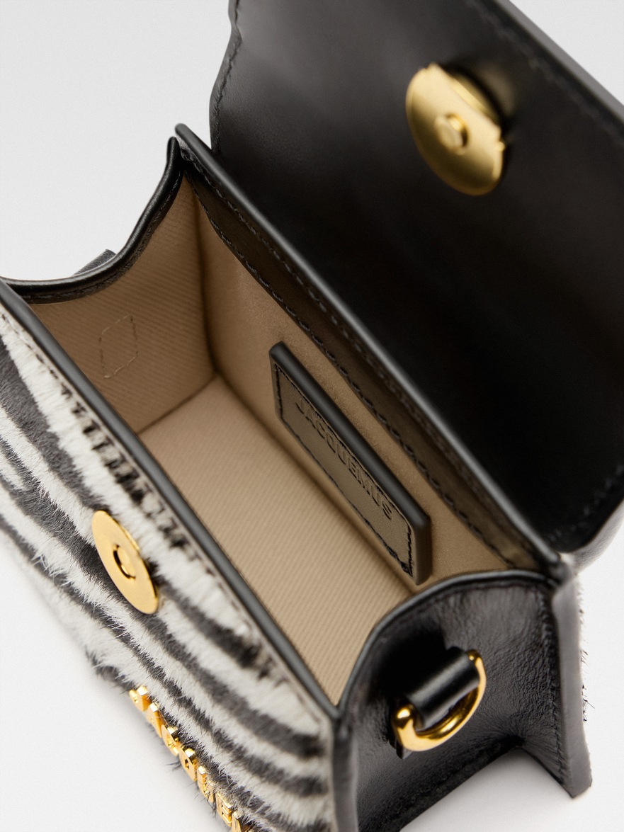 Jacquemus White Lamb Ovis Aries Aries Clutch Bag